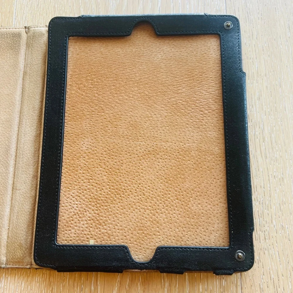 Tory Burch Authentic iPad Case Black Padded